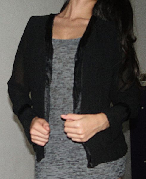 Camisa social aberta